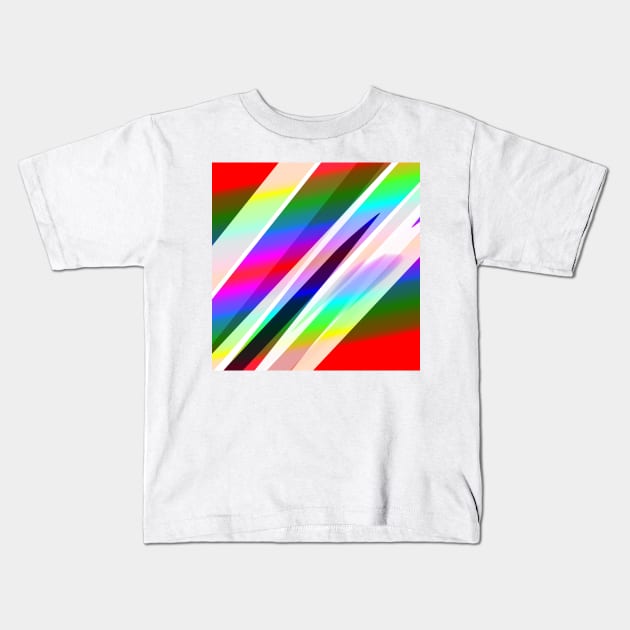 colorful abstract texture design Kids T-Shirt by Artistic_st